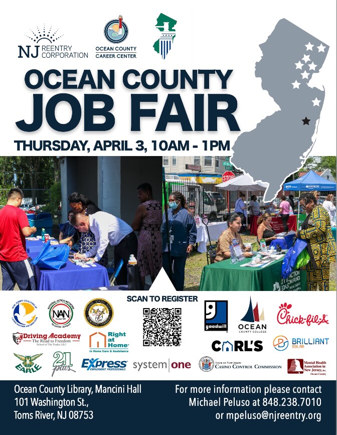 Join Us at the Ocean County Job Fair on March 25, 2025