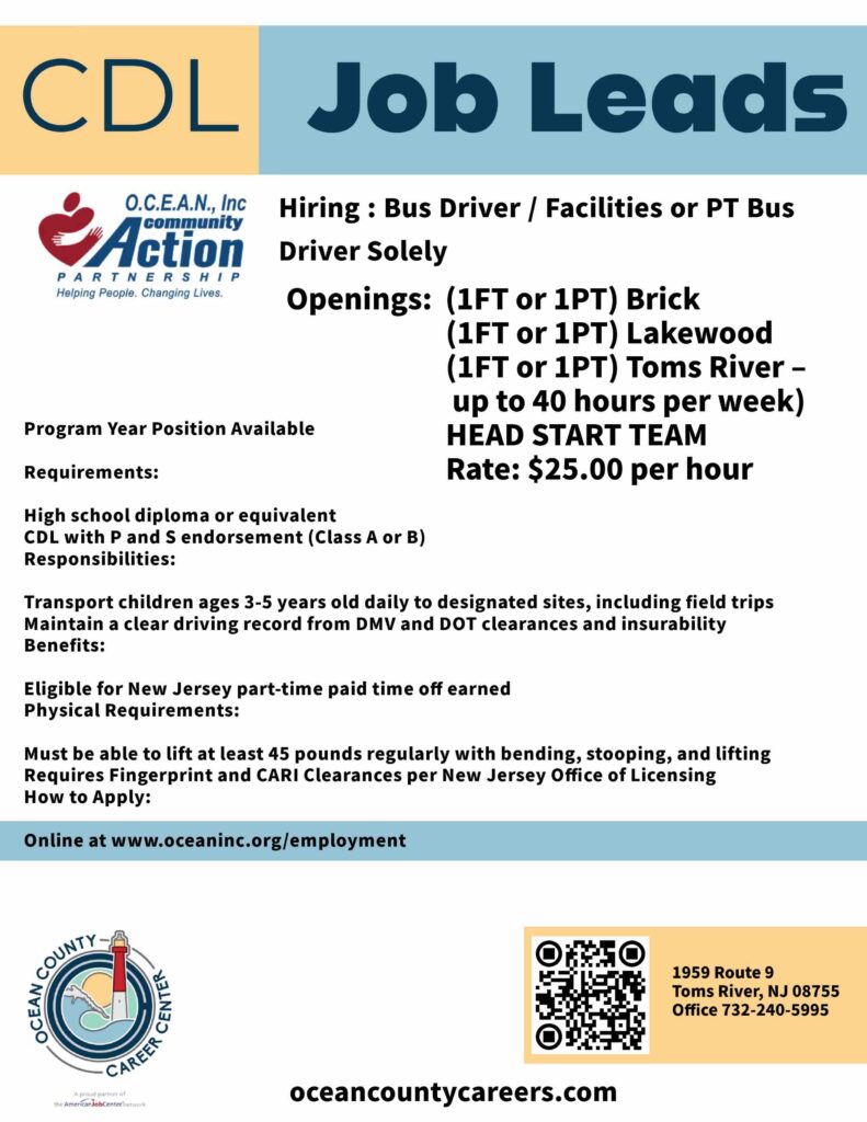 School Bus Drivers Wanted