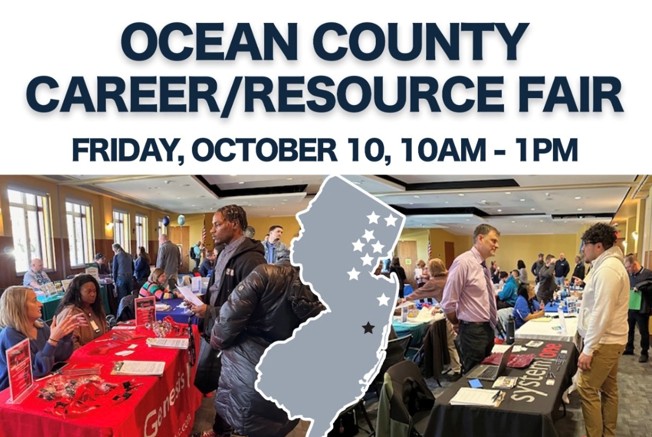 Ocean County Career and Resource Fair – Friday, October 10, 2025