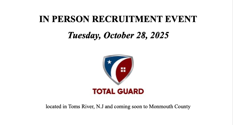 Total Guard Hiring Event at the One-Stop Career Center
