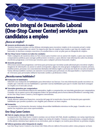 one-stop toms river, nj spanish flyer