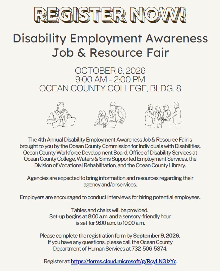 4th Annual Disability Employment Awareness Job & Resource Fair.